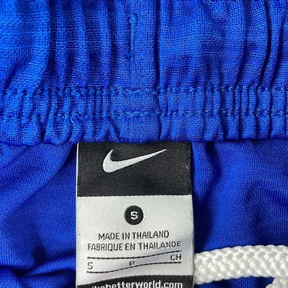 Nike Men’s Blue White Athletic Basketball Shorts, size small - Picture 3 of 9